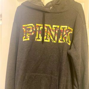 Gray pink vs hoodie